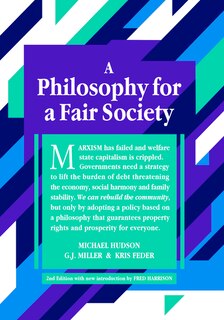 Front cover_A Philosophy for a Fair Society