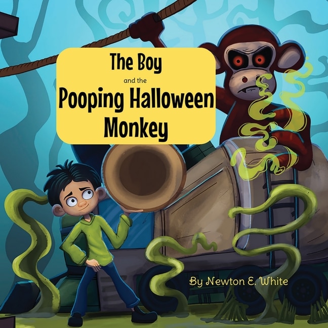 Couverture_The Boy and the Pooping Halloween Monkey