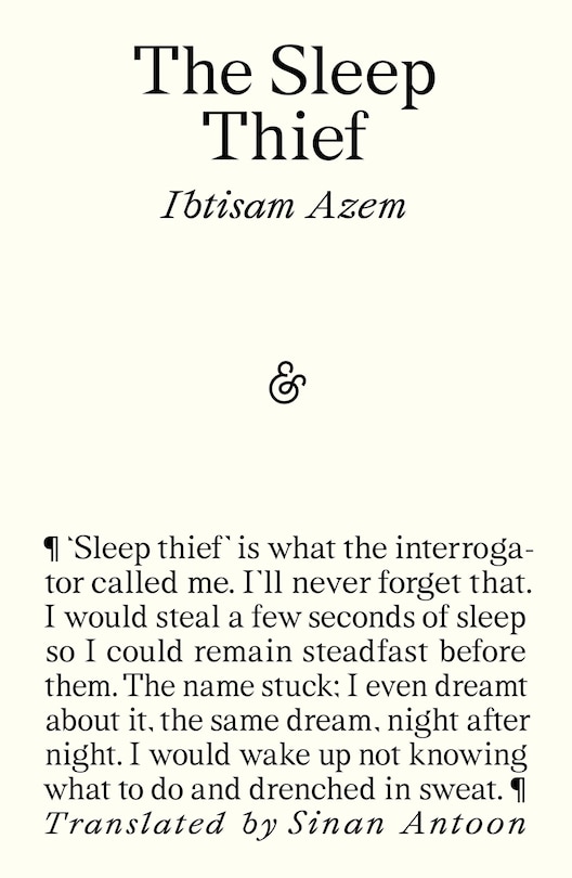 Front cover_The Sleep Thief