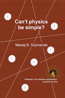 Couverture_Can't physics be simple?