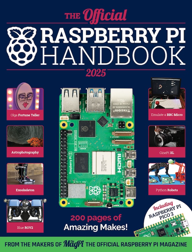 Couverture_The Official Raspberry Pi Handbook 2025