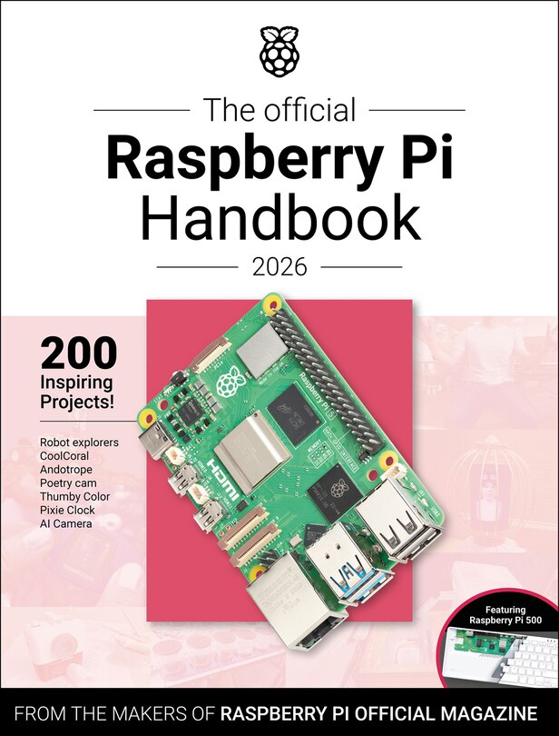 Couverture_The Official Raspberry Pi Handbook 2026
