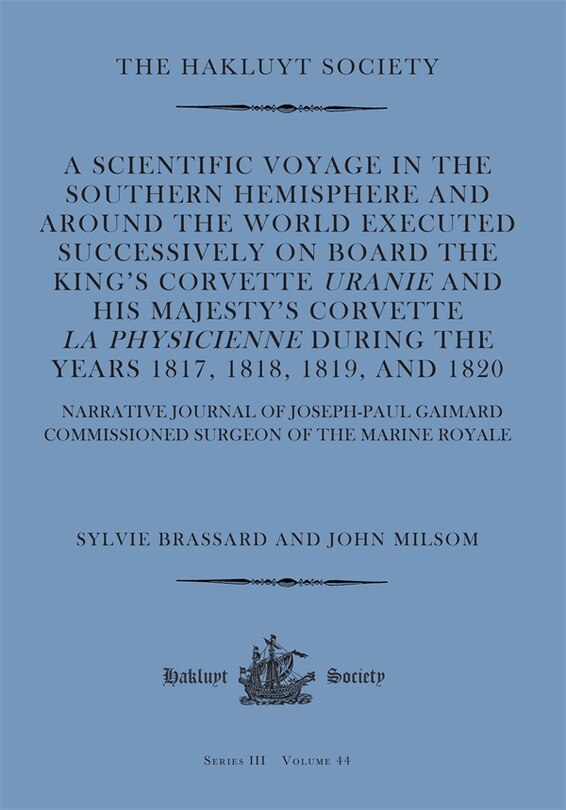Front cover_A Scientific Voyage in the Southern Hemisphere and Around the World