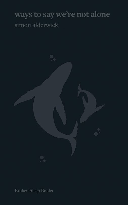 Front cover_ways to say we're not alone