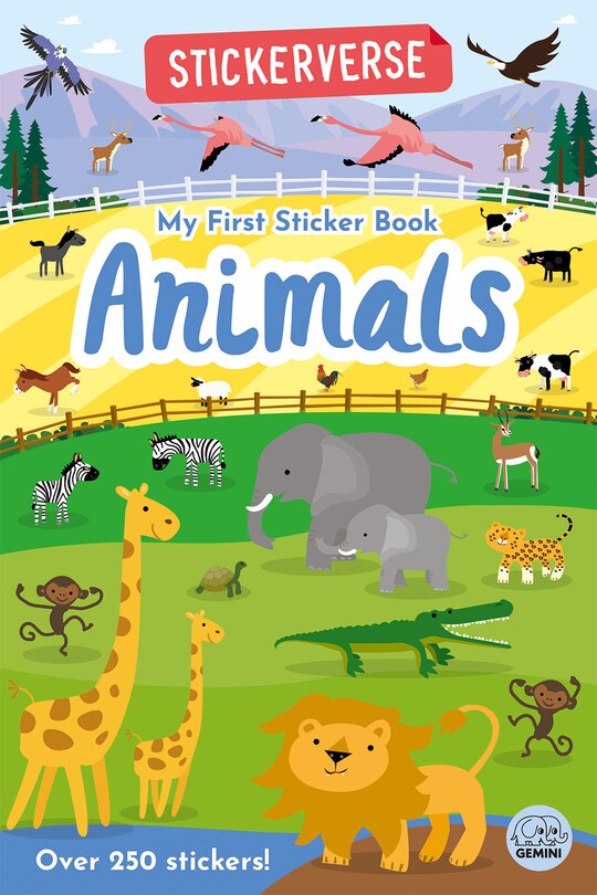 Couverture_Stickerverse - My First Sticker Book Animals