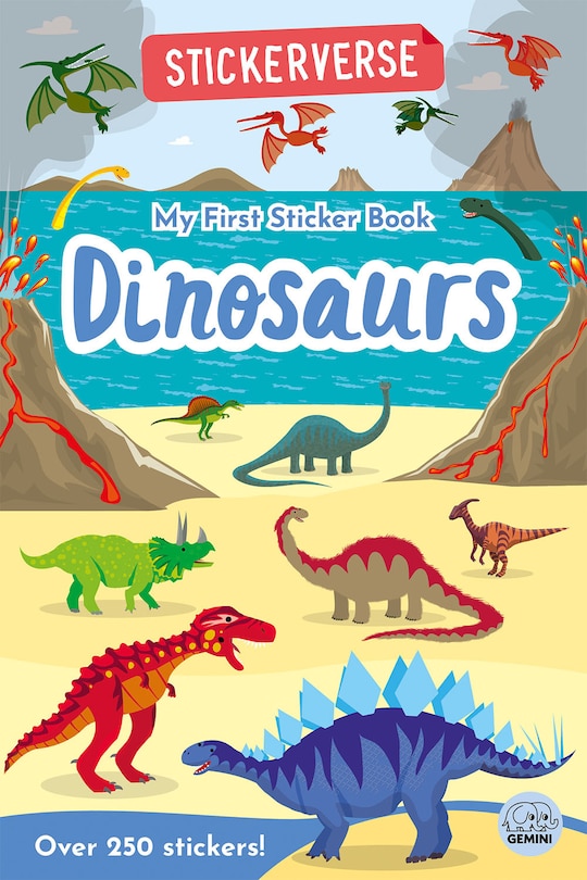 Couverture_Stickerverse - My First Sticker Book Dinosaurs