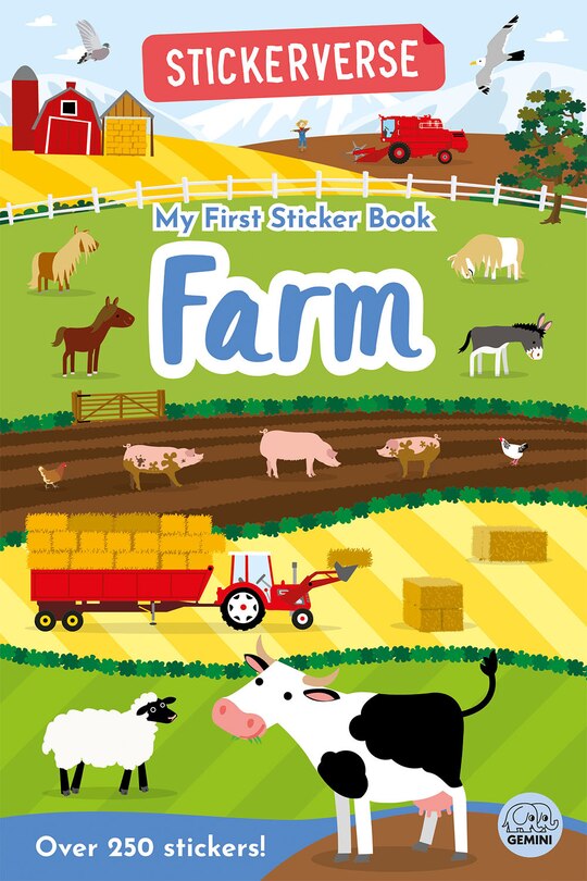 Couverture_Stickerverse - My First Sticker Book Farm