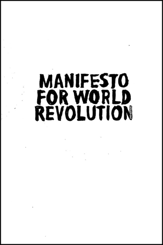 Front cover_Manifesto for World Revolution