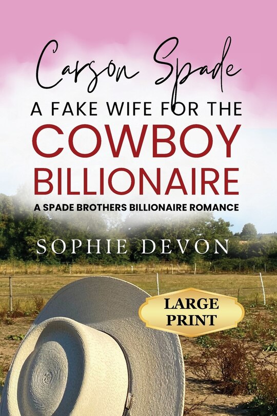 Couverture_Carson Spade - A Fake Wife for the Cowboy Billionaire