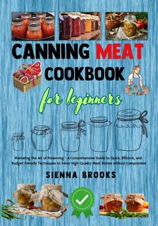 Front cover_Canning Meat Cookbook for Beginners