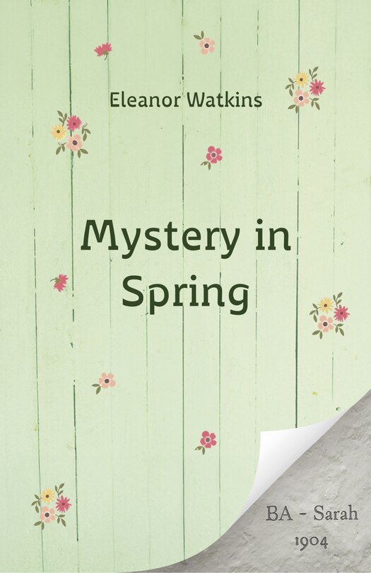 Front cover_A Mystery in Spring