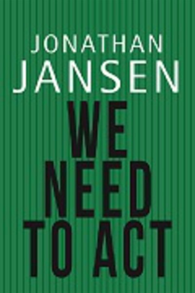 Front cover_We Need to Act