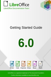 Front cover_Getting Started with LibreOffice 6.0