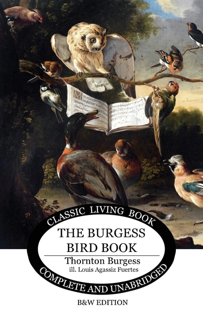 Front cover_The Burgess Bird Book for Children - b&w