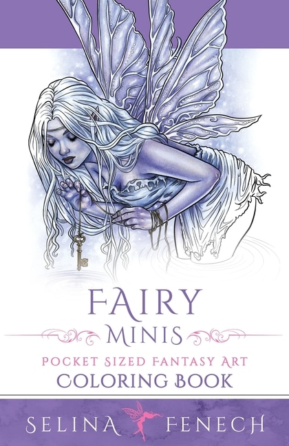 Couverture_Fairy Minis - Pocket Sized Fairy Fantasy Art Coloring Book