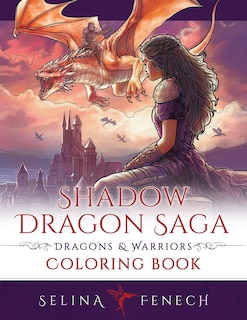 Couverture_Shadow Dragon Saga - Dragons and Warriors Coloring Book