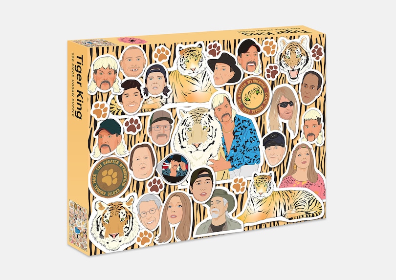 Front cover_Tiger King 500 Piece Jigsaw Puzzle