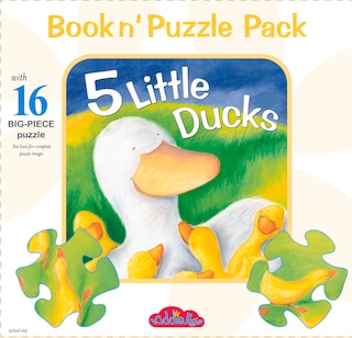 Front cover_5 Little Ducks Book N' Puzzle Pack