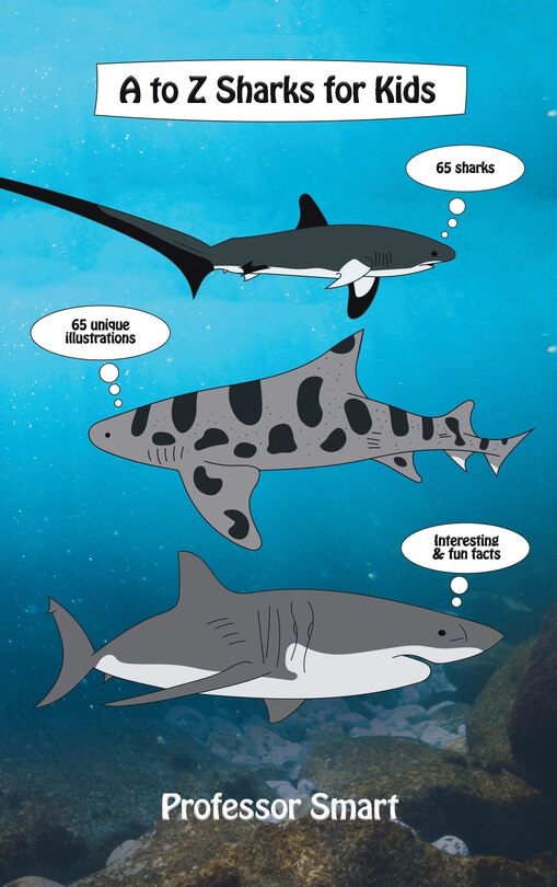 Front cover_A to Z Sharks for Kids