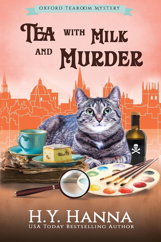 Front cover_Tea With Milk and Murder (LARGE PRINT)