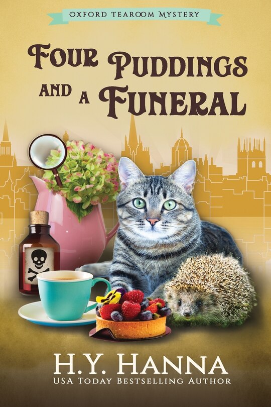 Couverture_Four Puddings and a Funeral (LARGE PRINT)