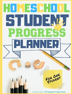 Front cover_Homeschool Student Progress Planner