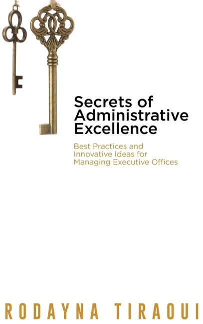 Front cover_Secrets Of Administrative Excellence