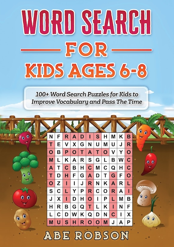 Couverture_Word Search for Kids Ages 6-8