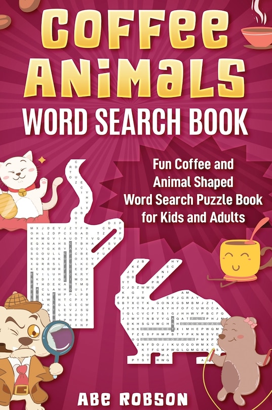 Couverture_Coffee Animals Word Search Book