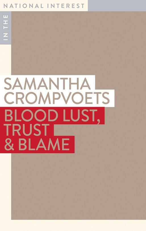 Couverture_Blood Lust, Trust & Blame