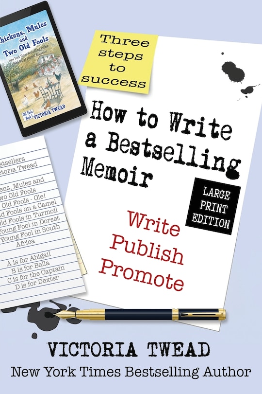 Couverture_How to Write a Bestselling Memoir - LARGE PRINT