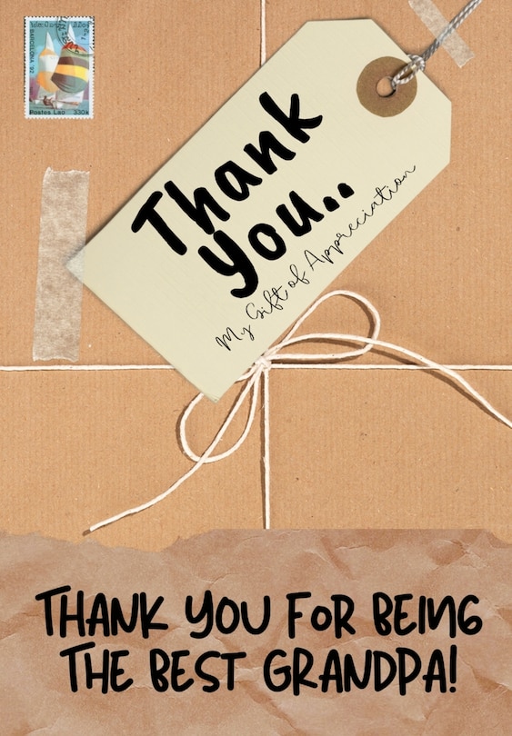 Front cover_Thank You For Being The Best Grandpa!