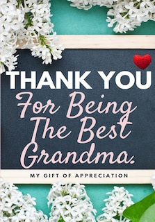Couverture_Thank You For Being The Best Grandma