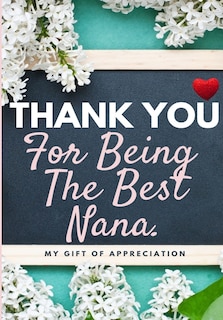 Front cover_Thank You For Being The Best Nana
