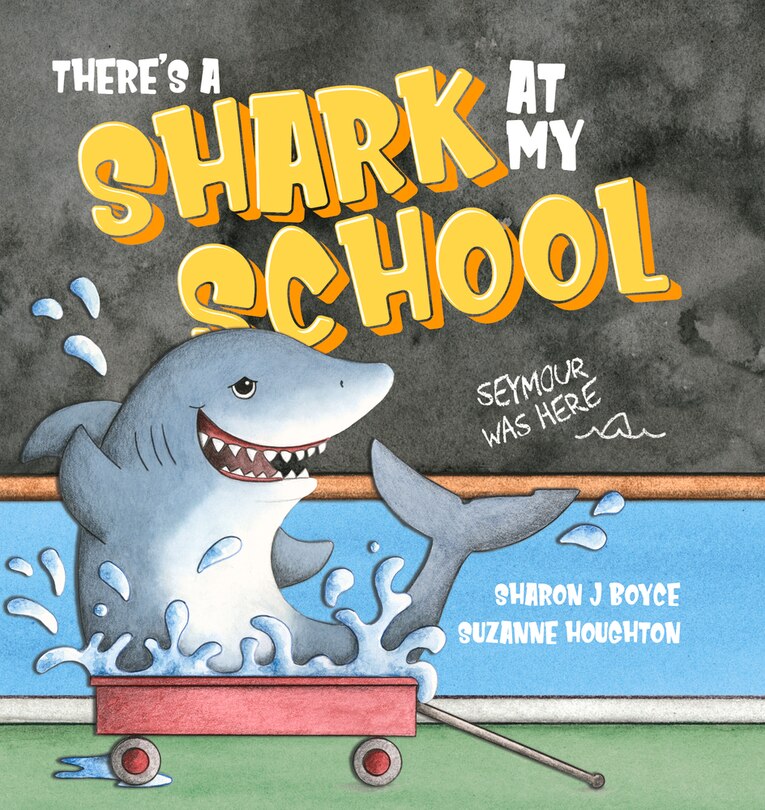 Couverture_There's A Shark At My School