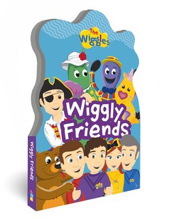 Front cover_The Wiggles: Wiggly Friends Shaped Board Book