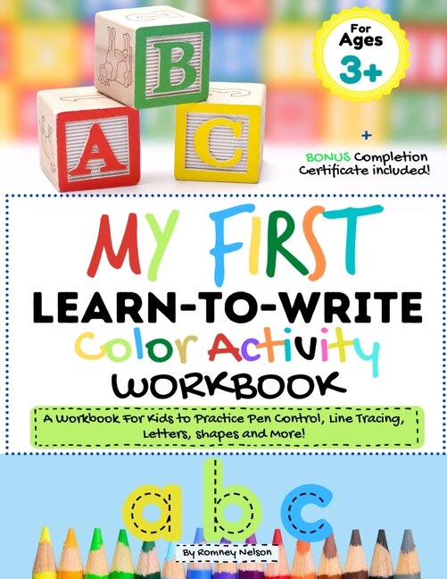 Couverture_My First Learn to Write Color Activity Workbook