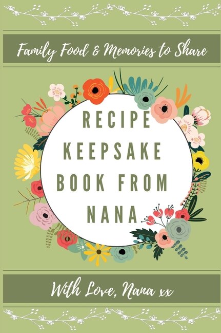 Couverture_Recipe Keepsake Book From Nana