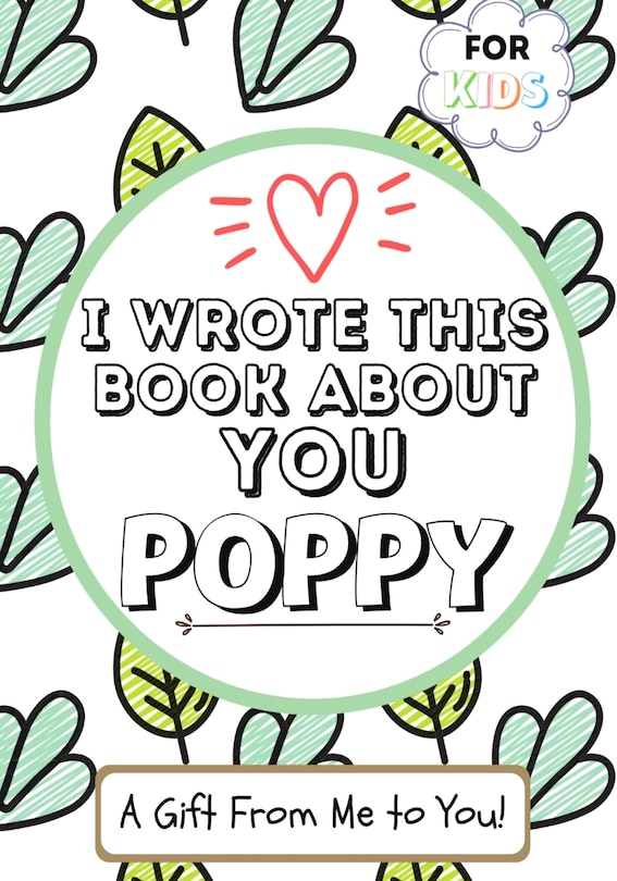 Front cover_I Wrote This Book About You Poppy