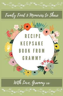 Front cover_Recipe keepsake Book From Grammy