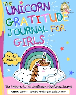 Front cover_The Unicorn Gratitude Journal For Girls