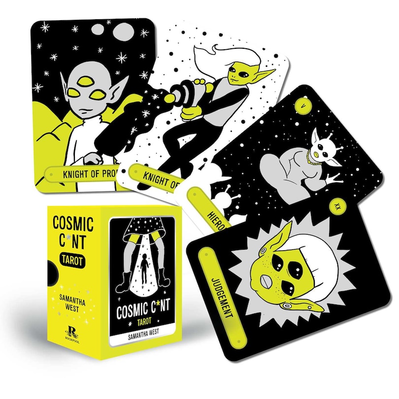 Front cover_Cosmic C*nt Tarot