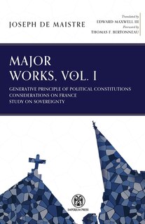 Front cover_Major Works, Volume I - Imperium Press