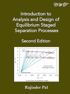 Front cover_Introduction to Analysis and Design of Equilibrium Staged Separation Processes