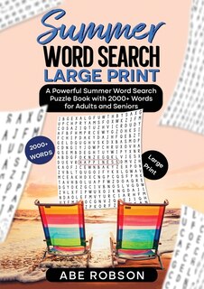 Couverture_Summer Word Search Large Print