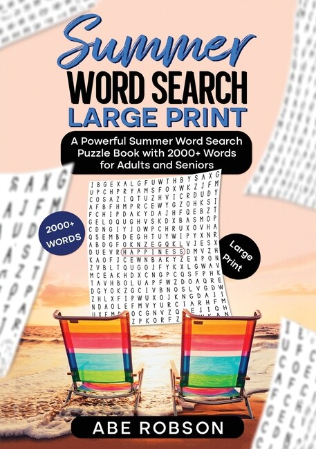 Couverture_Summer Word Search Large Print