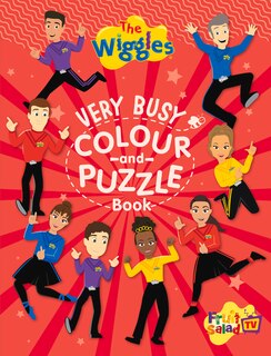 Front cover_The Wiggles: Very Busy Colouring and Puzzle Book