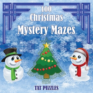 Front cover_100 Christmas Mystery Mazes