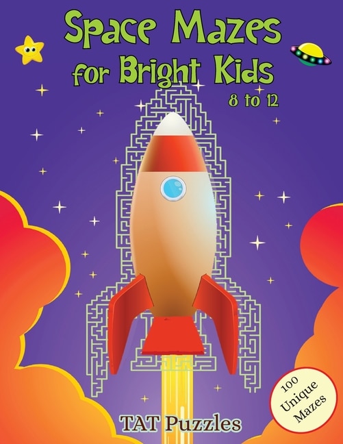Front cover_Space Mazes for Bright Kids