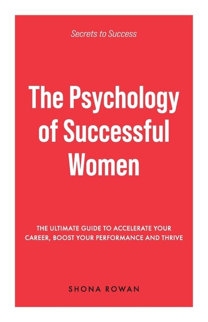 Front cover_The Psychology of Successful Women